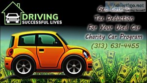 Looking for car/truck donations in mi 313-631-4455