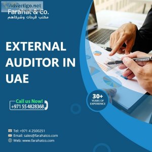 External audit services - auditors in dubai