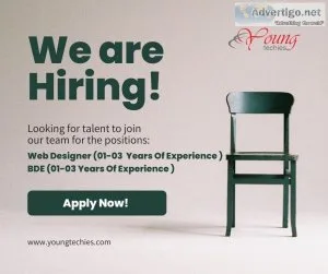 Hiring For Web Designer and BDE