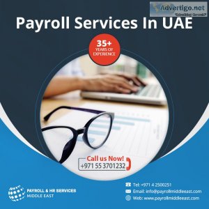 Payroll outsourcing uae - uae payroll solutions