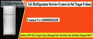 Lg refrigerator service center in sri nagar colony