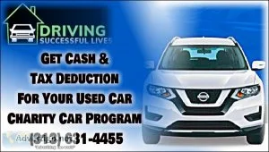 Car donation program 313-631-4455 donate your car/truck