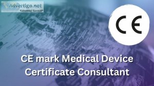Ce certification consultant for medical device