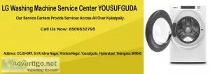 Lg washing machine service centre yousufguda
