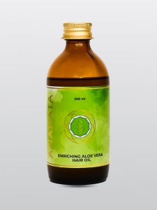 Aloe vera hair oil- moisturising the scalp and hair