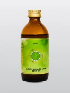 Aloe vera hair oil- moisturising the scalp and hair