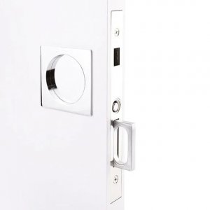 Buy Emtek Square Pocket Mortise Door Hardware - Oak Park Home