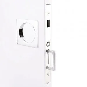 Buy Emtek Square Pocket Mortise Door Hardware - Oak Park Home