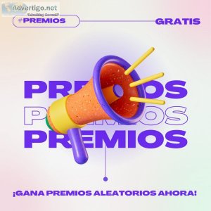 &iexclGana premios aleatorios ahora (Espacios Limitados)