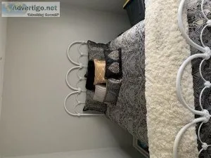 Antique iron bed