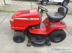 Craftsman riding lawn mower