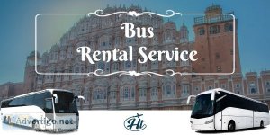 Book a bus rental service in jaipur +91-7300074449