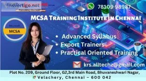 MCSA Training Institute in Chennai