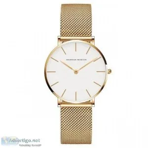 Shop Japan Quartz Movement Stainless Steel Watch For Women