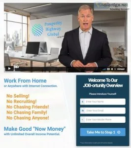 New Job Concept To Make Money From Home