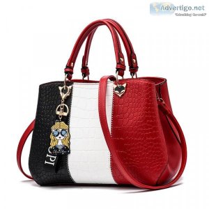 Ladies stone pattern handbag shoulder messenger bag