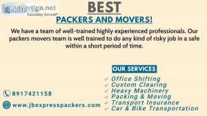 Jb express packers & movers? enjoy the happiness of smooth movin