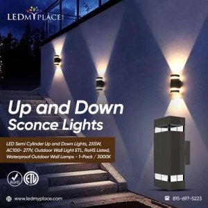 Purchase Up and Down Sconce Lights Most Affordable Option