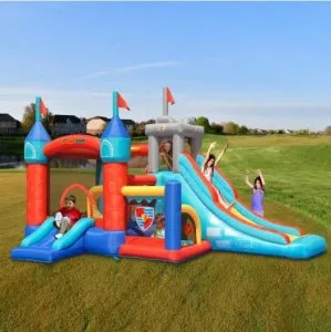 BRAND NEW Medieval Bounce Castle Bounce House WO Blower