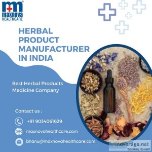 Herbal product manufacturer in india | maxnova healthcare