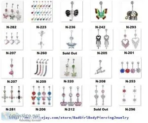 Navel Belly Button Rings  Below 3.00