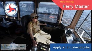 Ferry Master - NEW HIGHER PAY