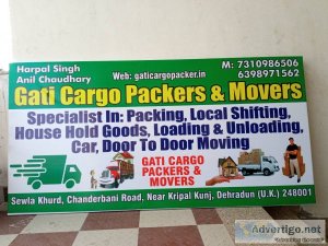 Gati packers and movers dehradun