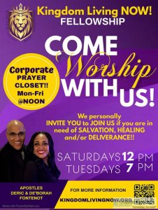 You Are Invited to Kingdom Living NOW