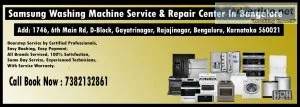 Samsung washing machine service & repair center in bangalore