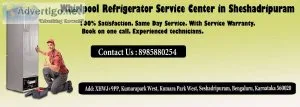 Whirlpool refrigerator service center in sheshadripuram
