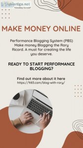 Make money blogging the rory ricord