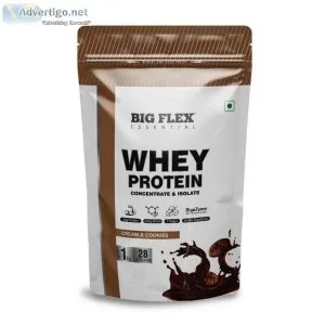 Big flex whey protein : best nutrition for growing muscles