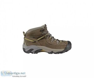 Keen Targhee II Mid-Black OliveYellow Hiking Boots