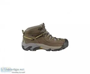 Keen Targhee II Mid-Black OliveYellow Hiking Boots
