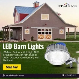 Order LED Barn Lights at Affordable Prices from LEDMyplace