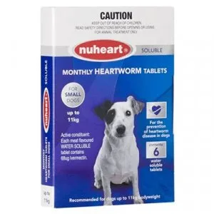 Nuheart - Generic Heartgard Plus Only 19.95  12% Extra OFF  Free