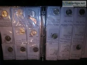 Benjamim Franklin Half Dollar Complet Collection Dates 1948 - 19