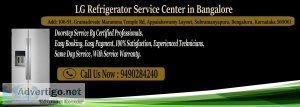 Lg refrigerator service center in bangalore