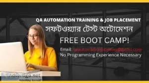 QA Test Automation Training and 100% Job Placement Assistance