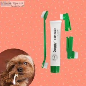 4-Piece Dog Dental Kit