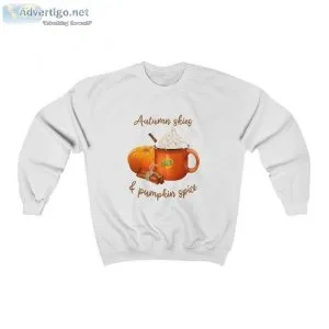 &quotGet The Best Pumpkin Spice Sweatshirt At Vibrand &quot