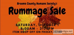 Broome County Humane Society Rummage Sale