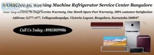 Samsung ac washing machine refrigerator service center bangalore
