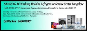 Samsung ac washing machine refrigerator service center bangalore