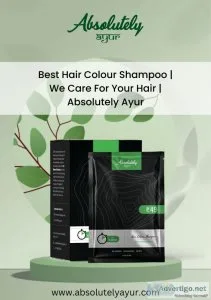 Best hair colour shampoo | we care for your hair | absolutely ay