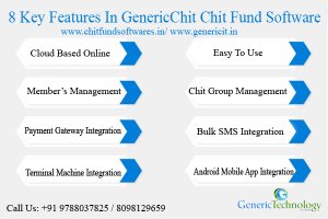 8 key features in genericchit chit fund software
