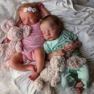 Buy Adonis and Beck Sleeping Twins Reborn Doll-Rosalie and Levi 