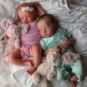 Buy Adonis and Beck Sleeping Twins Reborn Doll-Rosalie and Levi 