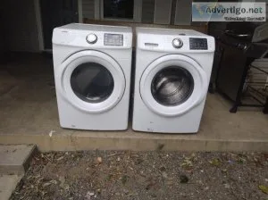 Samsung washer and dryer front load