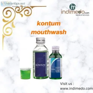 Buy kontum mouthwash - Indimedo